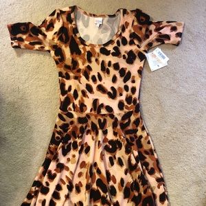 NWT cheetah print Nicole dress